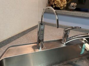兵庫キッチン取付け隊　アルカリイオン整水器の工事　施工後